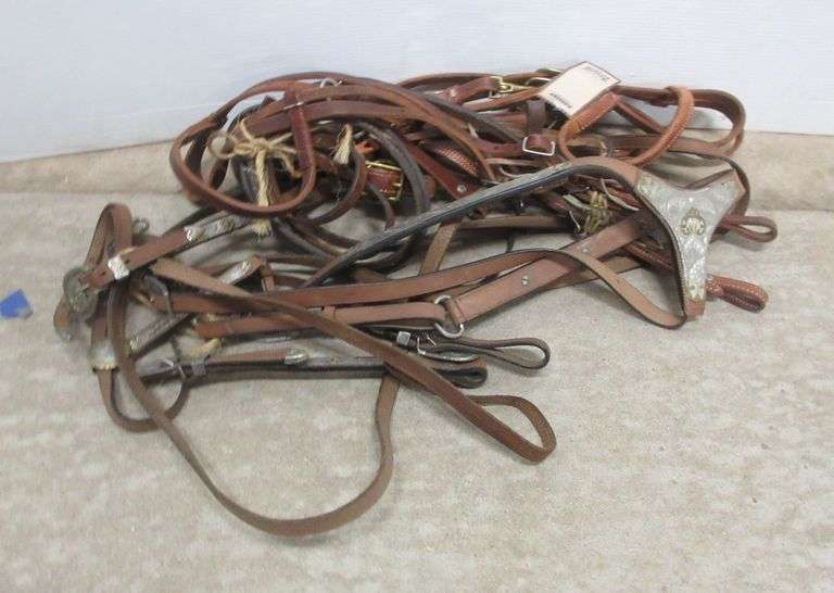 Horse bridle collection, good Albrecht Auction Service