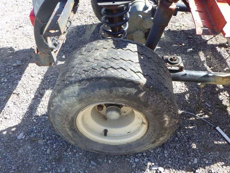 Yamaha golf cart frame, 42"W x 7'L, used Albrecht Auction Service