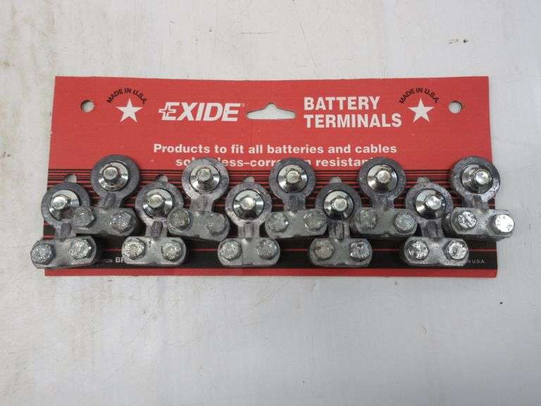 (30) Side post battery cable ends, new Albrecht Auction Service