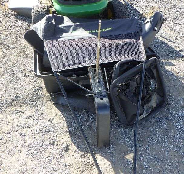 John Deere L130 riding mower, 48" cut, includes bagger, runs great