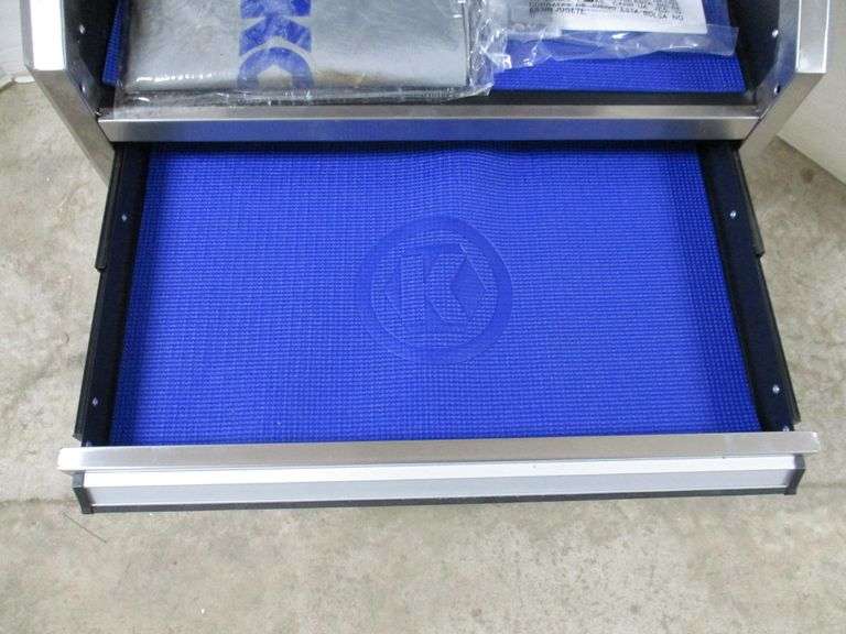 Stainless steel heavy duty Kobalt, 5drawer toolbox, with liftup top