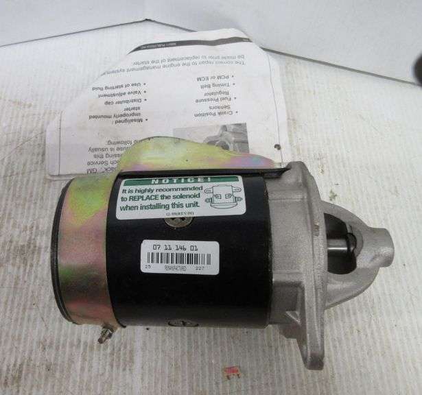 CarQuest 31485 Ford starter, new Albrecht Auction Service