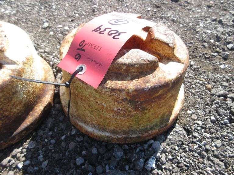 Cub Cadet wheel weights Albrecht Auction Service