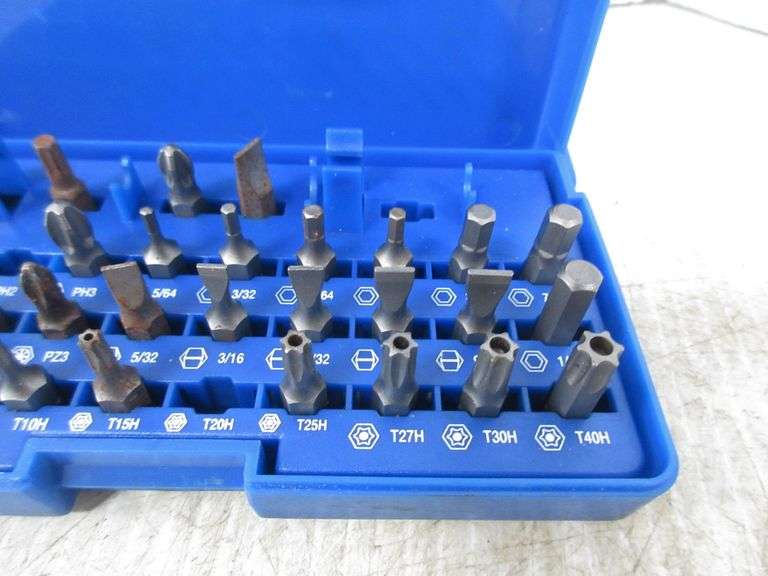 Blue point bit set Albrecht Auction Service