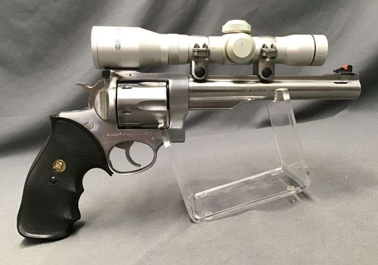 Ruger Redhawk .44 Mag Stainless Steel Revolver, Barrel is Ported by