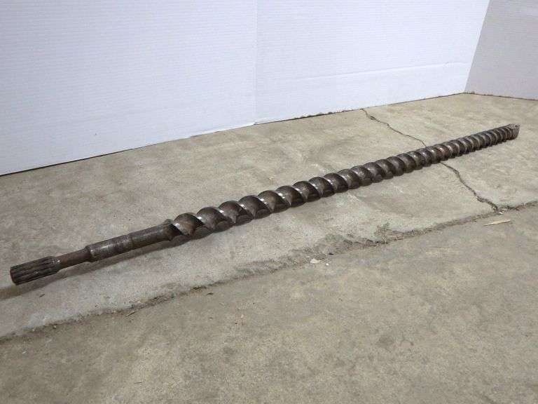 Handheld carbide hammer drill bit, spline shaft, 1" x 30" Albrecht