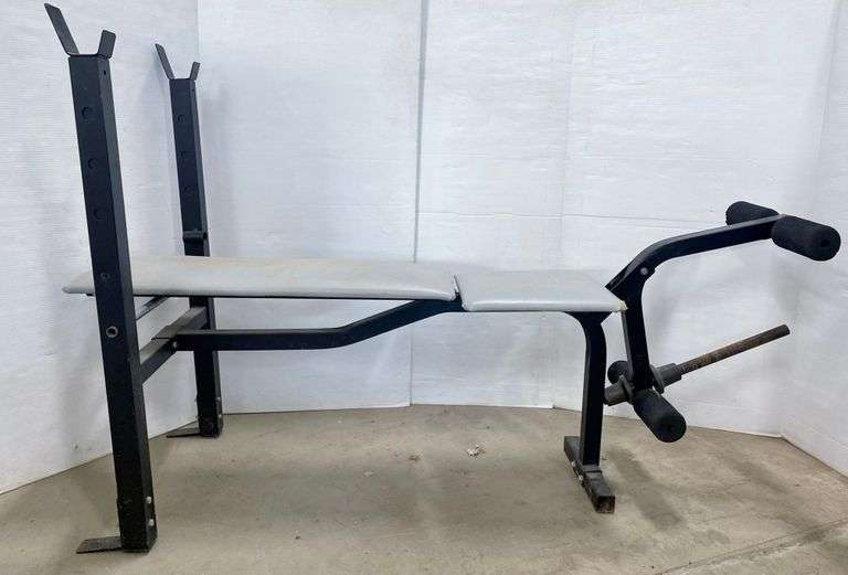 Weight bench, used Albrecht Auction Service