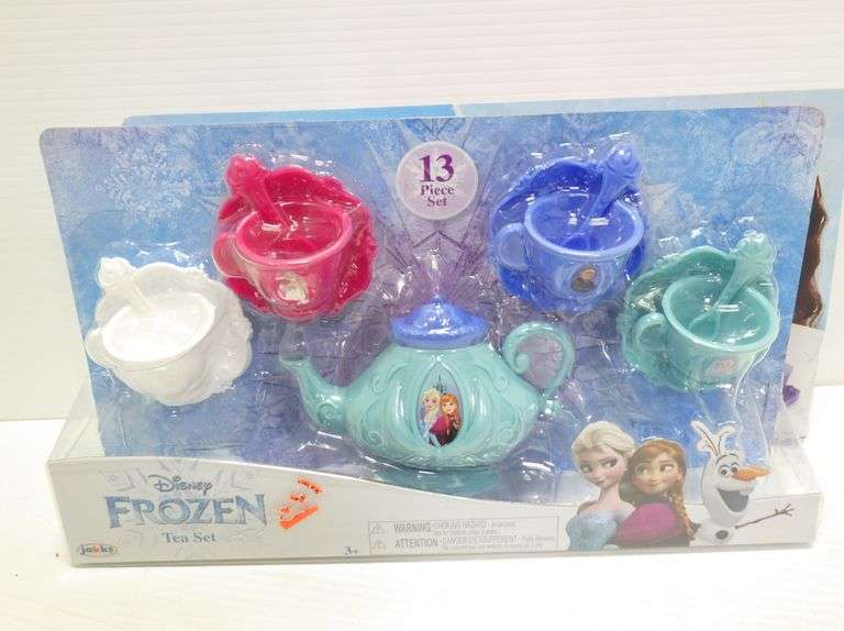 13Piece Disney Frozen tea set, 13Piece Disney Princess tea set, a