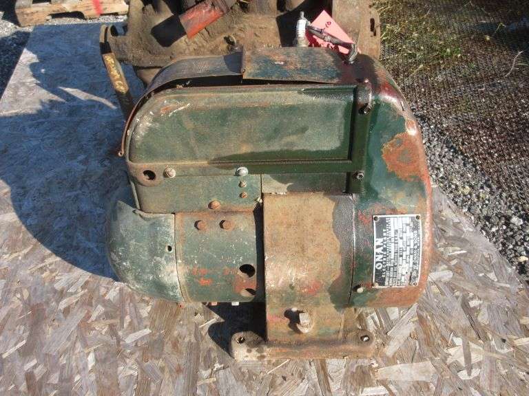 1950's Onan electric plant/generator, turns over, not running, restore