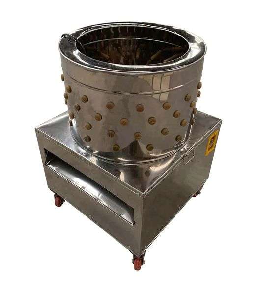 Stainless Steel Drum, 23" Turkey Chicken Plucker Albrecht Auction Service