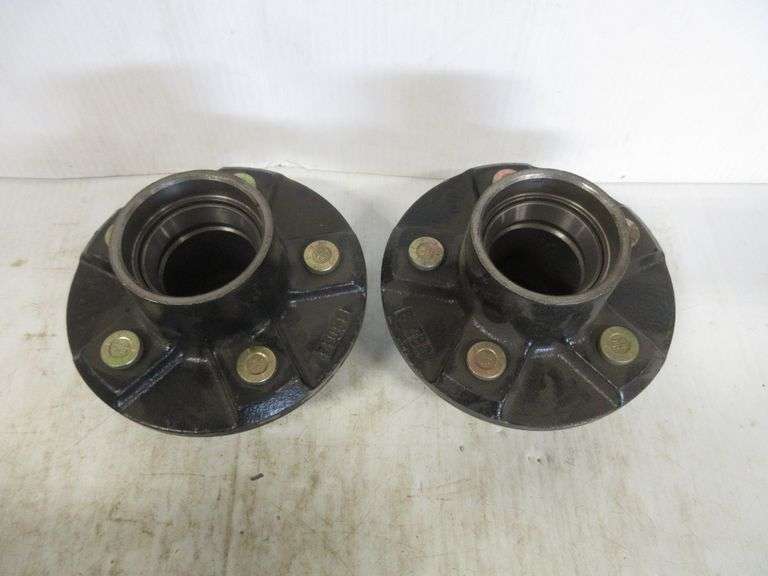 Complete hub assembly with weldon spindle, bearings included, new