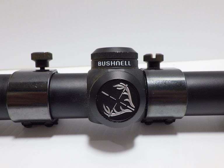 Bushnell Trophy 1.754x32 scope with mounting rings, good, used
