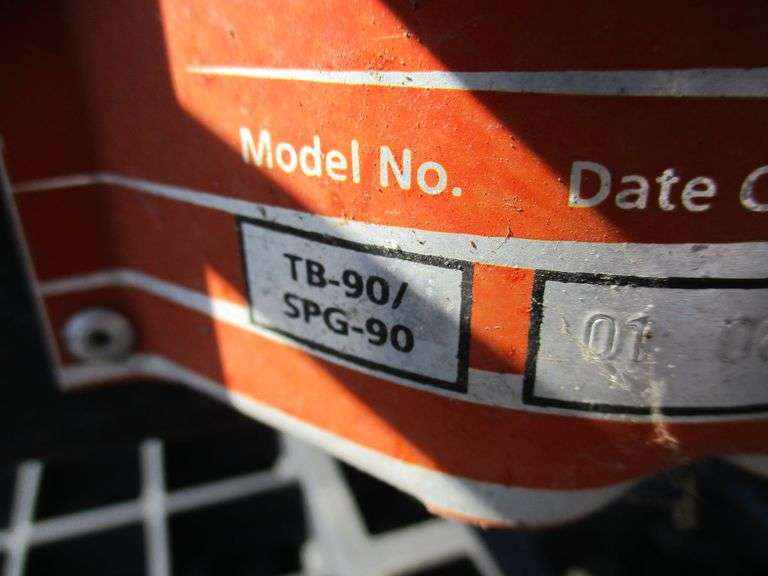 Sport grill, 42"W, not all there, fair Albrecht Auction Service