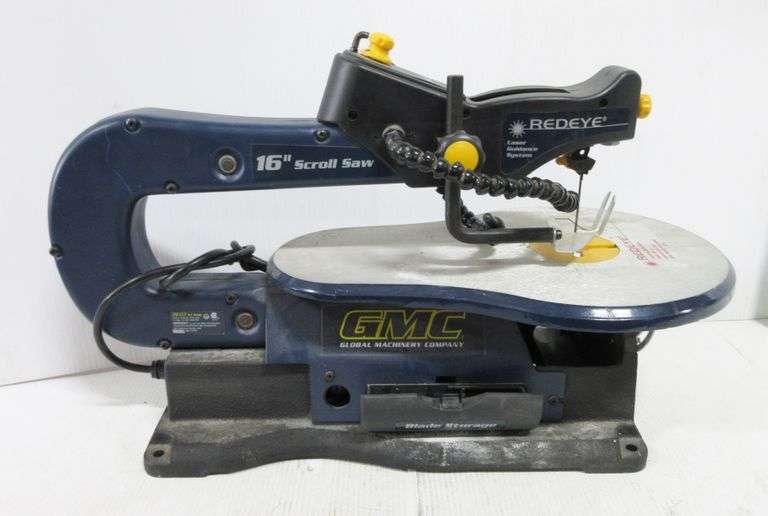 GMC Redeye 405mm variable speed scroll saw with laser line generator