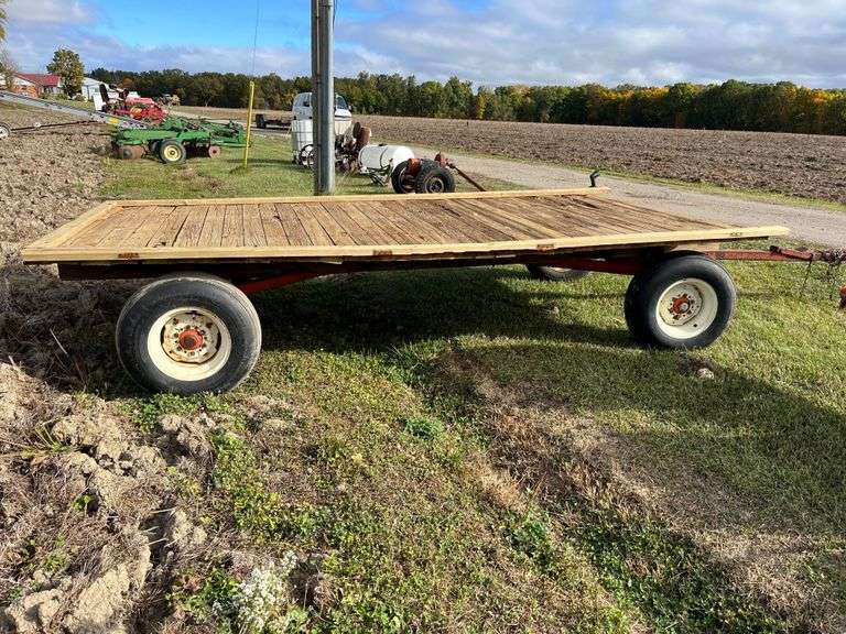 Horst 6Ton Running Gear with Flat Bed, Extendable Tongue, 9.5LX15