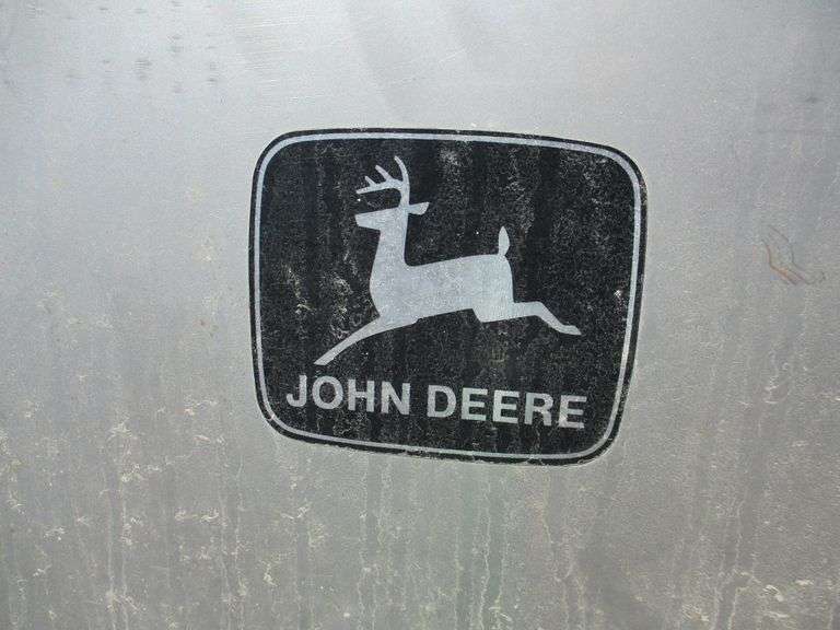 John Deere stainless steel lawn spreader, 18"W Albrecht Auction Service