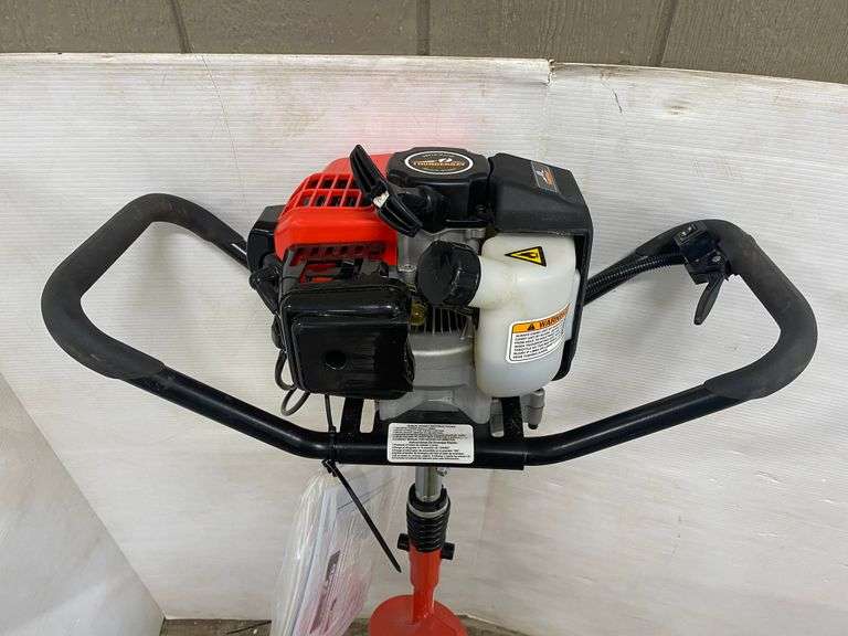 Thunderbolt earth auger, model Y43, excellent Albrecht Auction Service