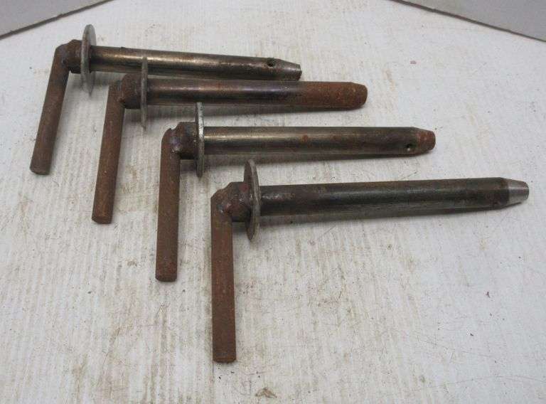 (4) Draw pins or hitch pins for wagon or trailer, heavy duty Albrecht