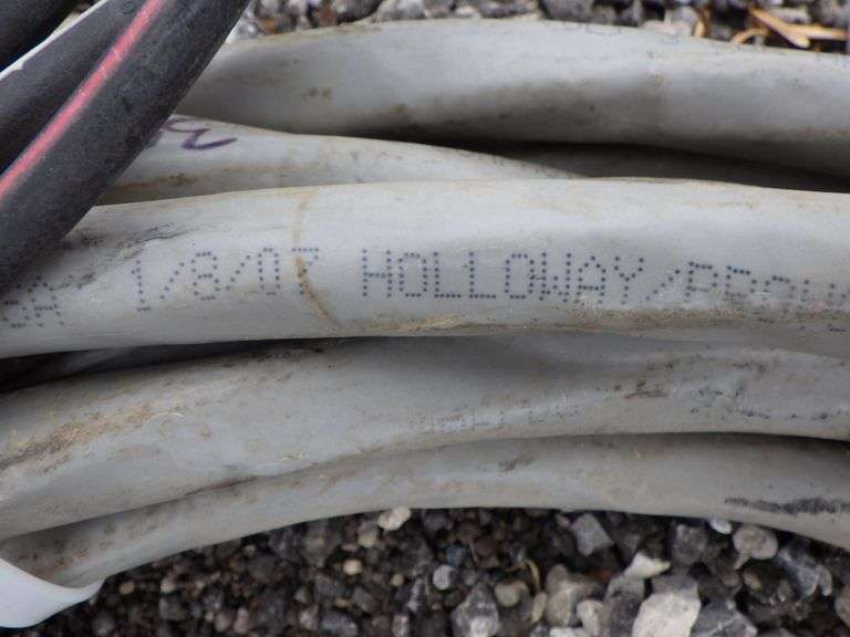 25' Service entry wire (3) 4 AWG, 6 AWG ground aluminum, 55 amps max