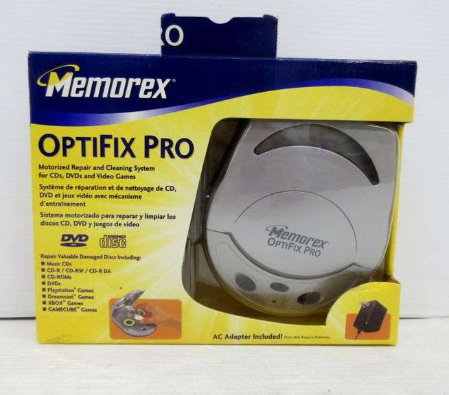 Memorex Optifix Pro CD, DVD Repair, NIB Albrecht Auction Service