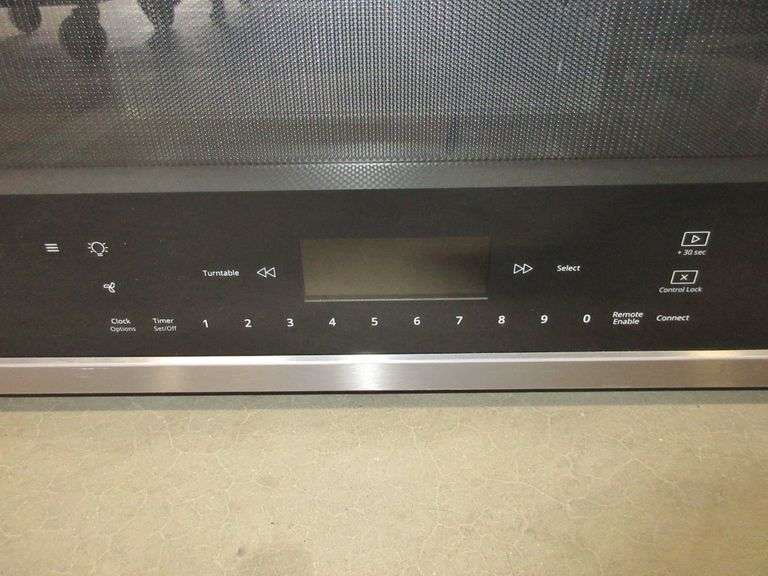 Whirlpool model 78019H2, 1.9 cu. ft. smart over the range convection