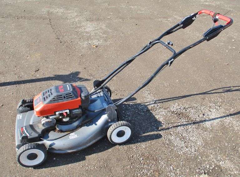 Craftsman lawn mower, electric start, 5.5 HP, 22" cut, power gear drive