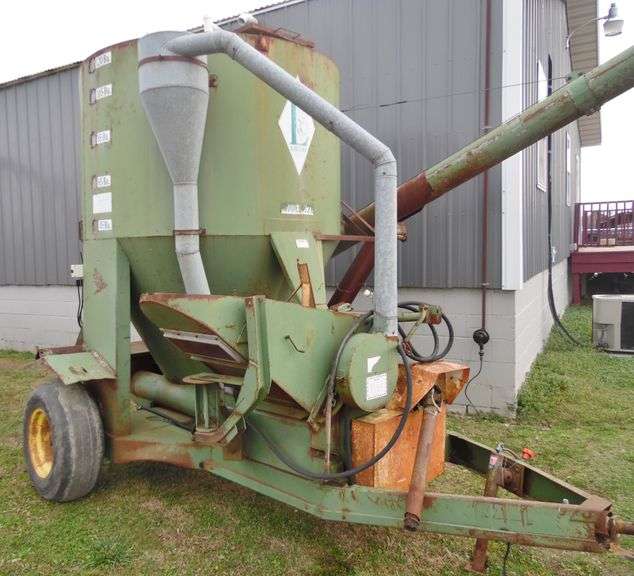 Lorenz Mfg. Co. Grinder/Mixer, Missing Loading Auger, 1Screen, Decent