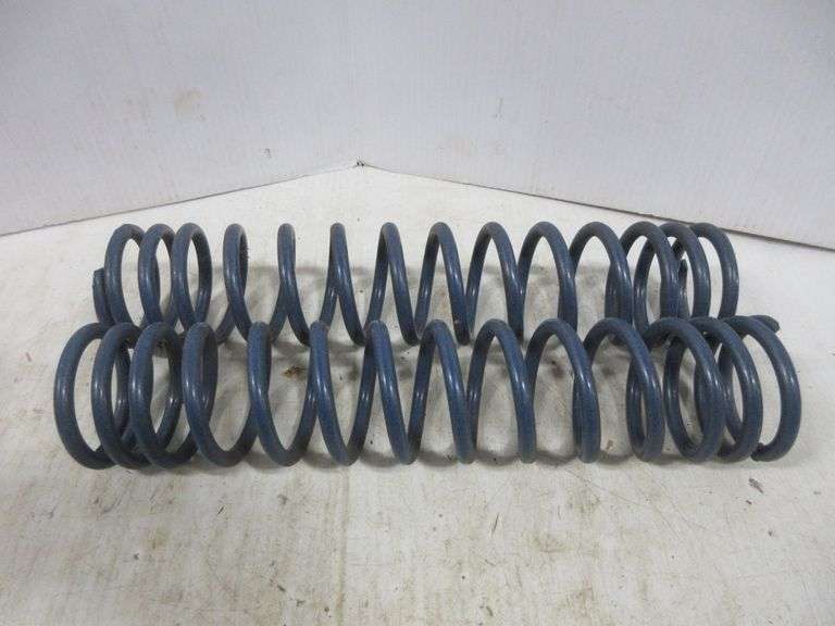 Rear shock coil over shock helper springs with clamps, NIB Albrecht