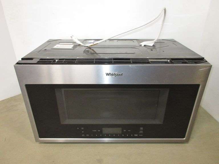 Whirlpool model 78019H2, 1.9 cu. ft. smart over the range convection