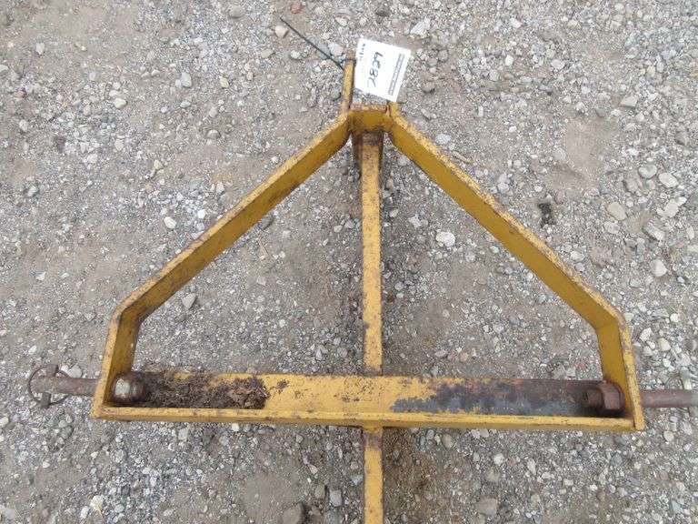 King Kutter 3point subsoiler/trencher, used Albrecht Auction Service