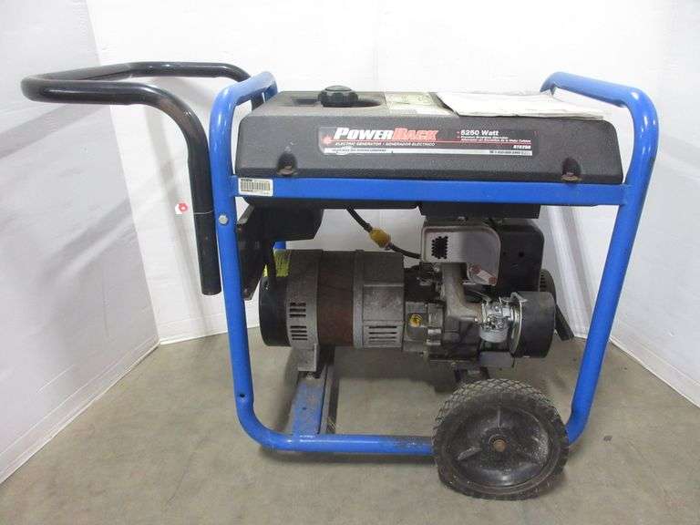 DeVILBISS Generator, 5250W, 6500 surge watts, runs good, in good