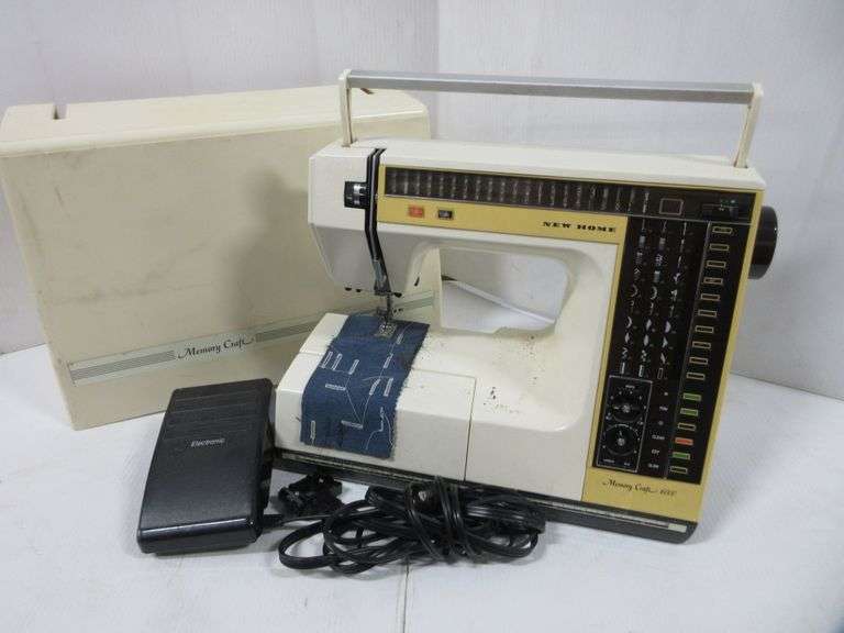New Home Memory Craft 6000 sewing machine, was not able to test, comes
