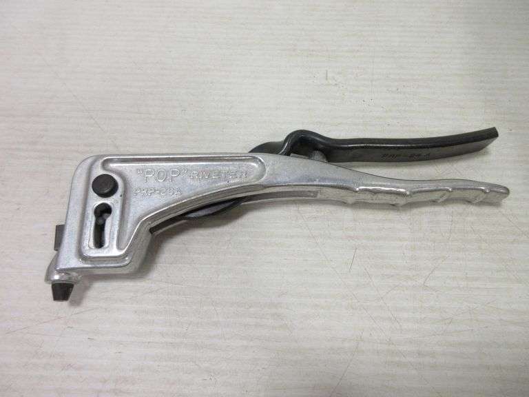 Older Cherry rivet gun model G36A, 11 1/2"L, good Albrecht Auction