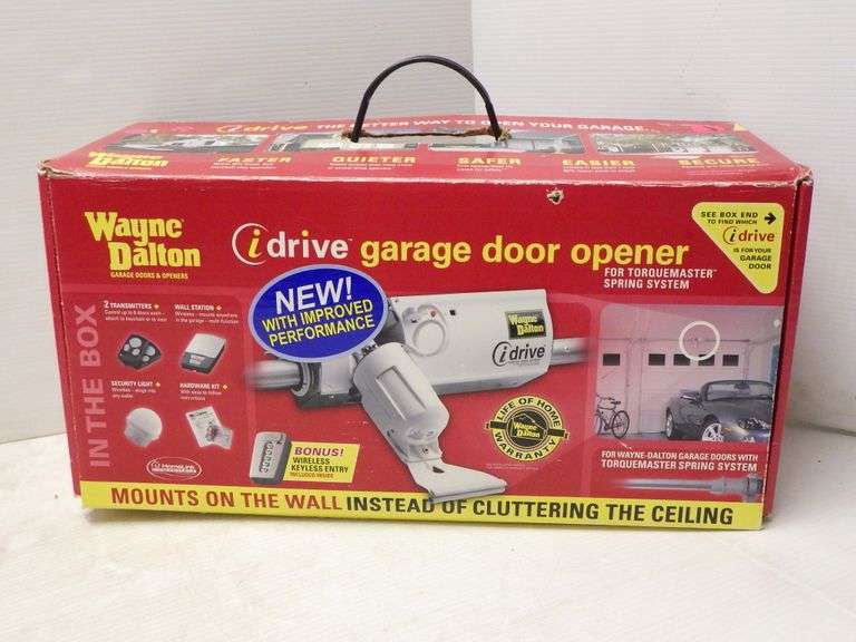 Wayne Dalton iDrive garage door opener, NIB Albrecht Auction Service