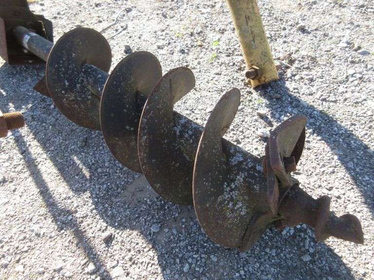 Farm Star Equipment 3point post hole digger, worked when last used