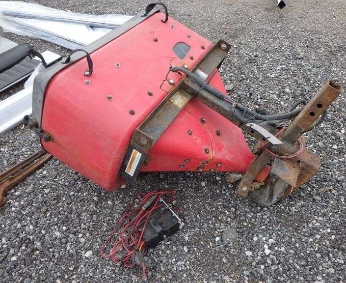 Western tailgate salt spreader with controller and wiring, 30"W, heavy