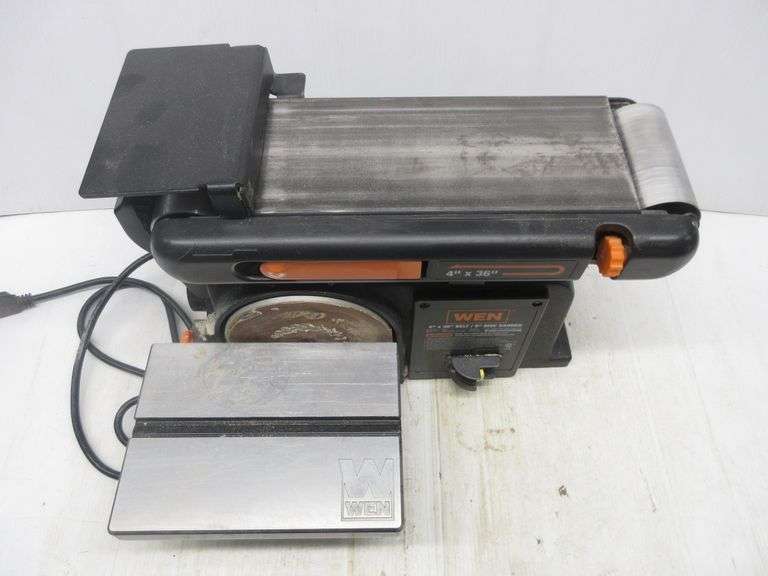 wen-4-x-36-belt-6-disc-sander-model-6502-120v-18-w-x-1-h-from