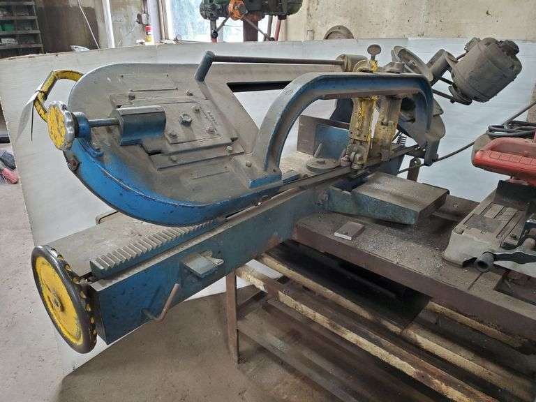 Complete Package Includes Bandsaw, Chop Saw, Stand and Hoses with