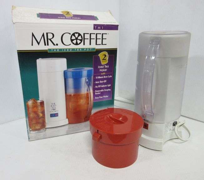 Mr. Coffee iced tea maker Albrecht Auction Service