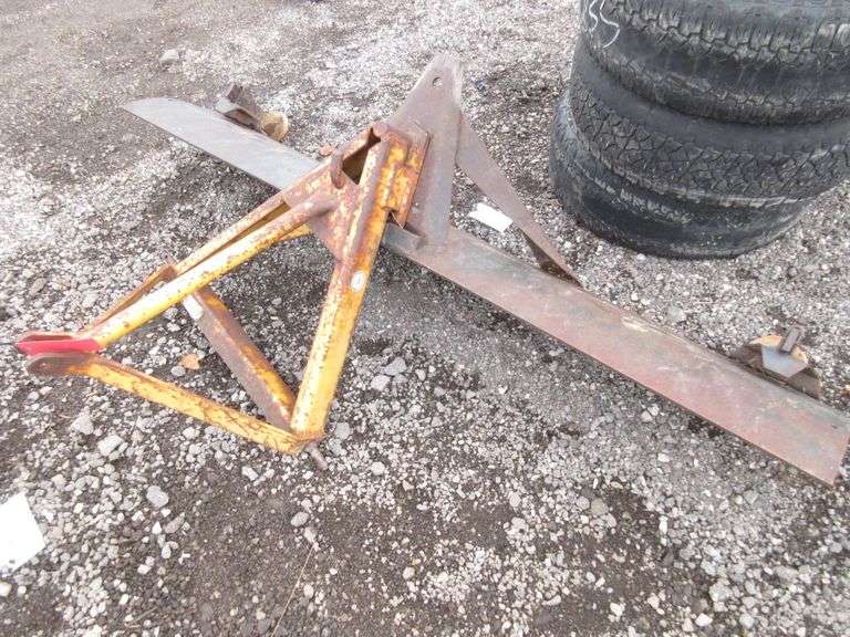 3Point Back Blade, 7' blade, good Albrecht Auction Service