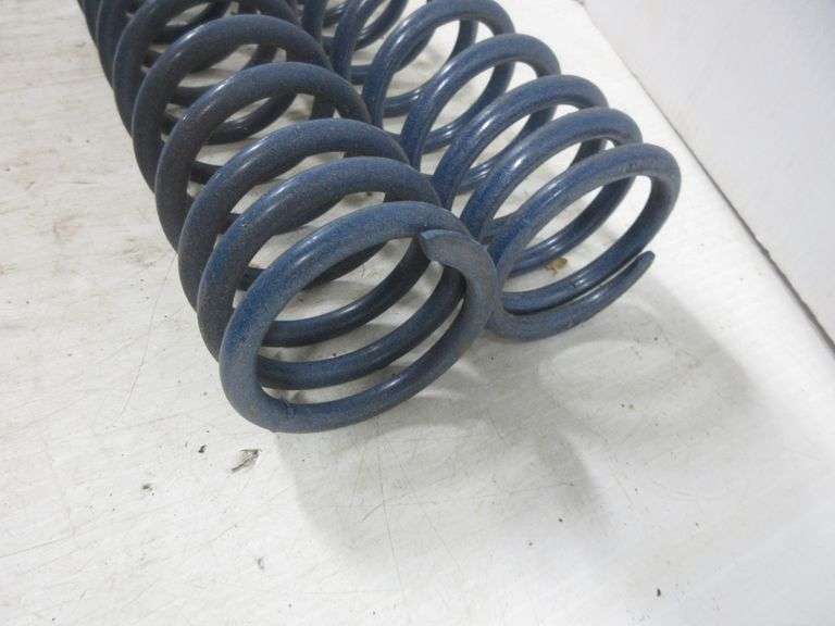 Rear shock coil over shock helper springs with clamps, NIB Albrecht