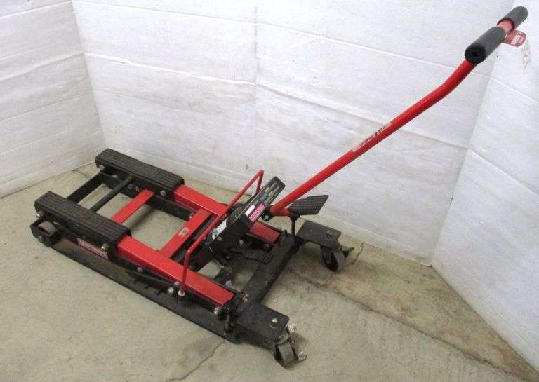 Craftsman motorcycle/ATV jack, hydraulic with lock Albrecht Auction