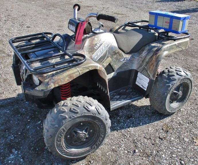 Yamaha Grizzly Power Wheels kids ATV with charger and an older battery