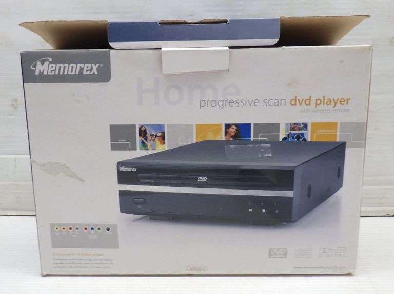 Memorex DVD player with progressive search, NIB - Albrecht Auction Service