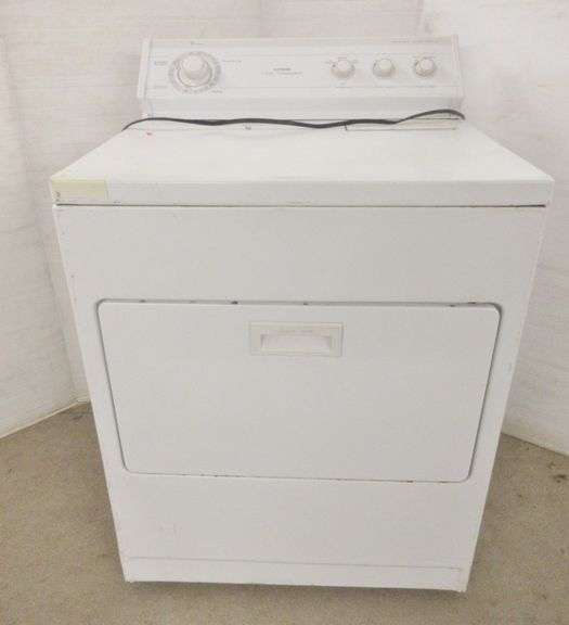 Whirlpool dryer, 29"W, works Albrecht Auction Service