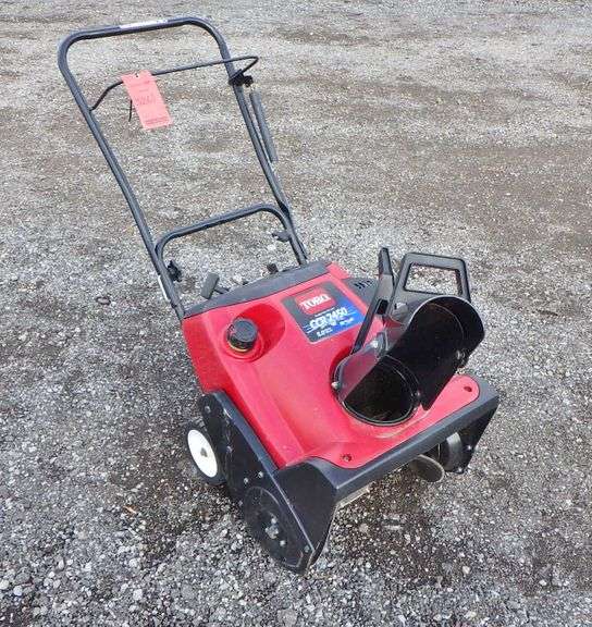 Toro CCR 2450 snow blower, 19" path, electric start does not work, snow