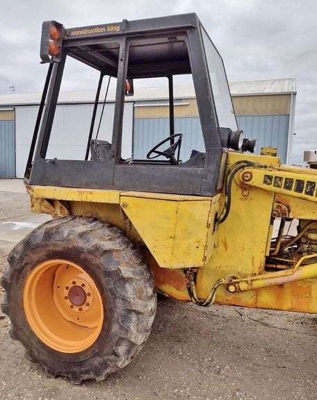1976 Case 580C Loader Diesel New Rear Rim New Steering Cylinders 1976-case-580c-loader-diesel-new-rear-rim-new-steering-cylinders