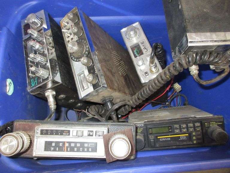 (7) CB radios, include Sidebander II, Graig radio, Lake CB, Sears CB