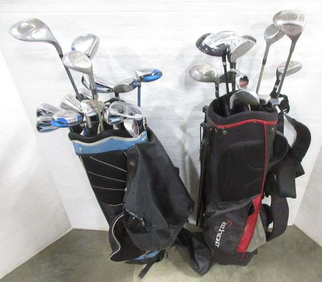 (2) sets of golf clubs, (26) clubs total Albrecht Auction Service