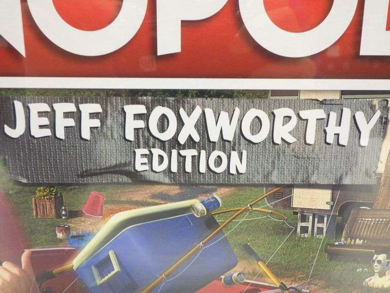 Monopoly board game Jeff Foxworthy's Redneck edition, new Albrecht